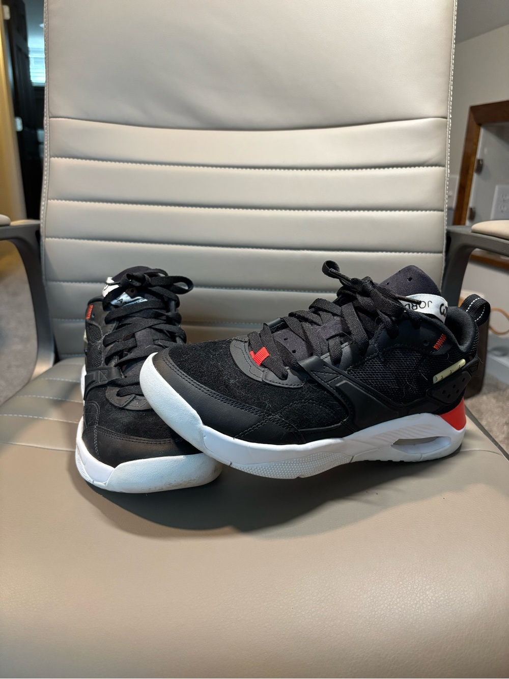 Air Jordan Wmns Jordan Air NFH 'Black Chile Red'